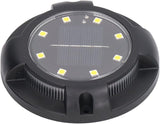 Solar Ground Lights 4 Sets 5W Colorful Gradient Side Glowing Waterproof IP65 Outdoor Garden Lamps - Automatic | Lumora