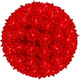 Novelty Lights 10in 150 Light Starlight Sphere, Red, Extra Large Ornament Ball - Outdoor Security Flood Light | Lumora