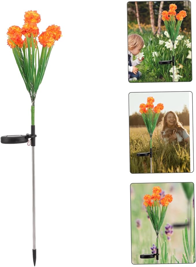 Solar Light Decorative Garden Landscape Lamp Led Flower Solar Pathway Light for Courtyards Parks and Gardens Auto at Night and Stylish Design