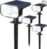 Solar Lights Outdoor Waterproof IP65, Super Bright LED, 6500K 2 Lighting Modes, Solar Powered Yard Garden Solar | Lumora