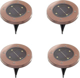 Bell+Howell Disk Lights Solar Weatherproof LED Outdoor, As Seen on TV, 4 Count (Pack of 6) | Lumora
