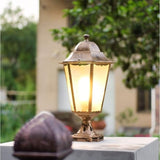 European Style Wall Lights Outdoor Landscape Post Head Light Fixture Exterior Garden Courtyard Yard Patio Column | Lumora