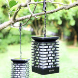 EOYIZW Solar Lanterns, 99LEDs Dancing Flickering Flame Lights, IP65 Waterproof, Purple, 3.5" H - Outdoor Path Light | Lumora