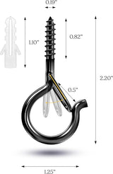 Brightech Bundle: 15 Hooks Ambience Pro Solar Powered Outdoor String Lights - Commercial Grade Patio Lights with 27 | Lumora