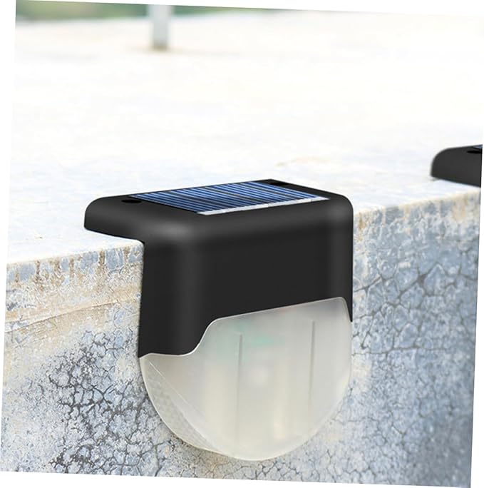 1pc Solar Outdoor Led Stair Lamp Solar Powered Handrail Fence Light for Safe Convenient Warm Lighting Conditions | Lumora
