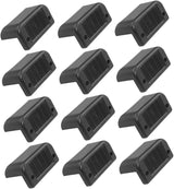 12pcs Solar Powered Waterproof LED Step Lights for Outdoor Stair Railing, Warm White Solar Deck Fence Lights for | Lumora