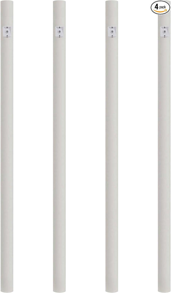 Solus 7-Foot Direct Burial Lamp Post – Aluminum Outdoor Light Pole with Dusk-to-Dawn Sensor – Fits 3" Fixtures – | Lumora