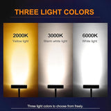 Outdoor Led Garden Lights, Courtyards Ring Tree Light, Aluminum Landscape Spotlights for Trees, Easy to Use(Warm | Lumora