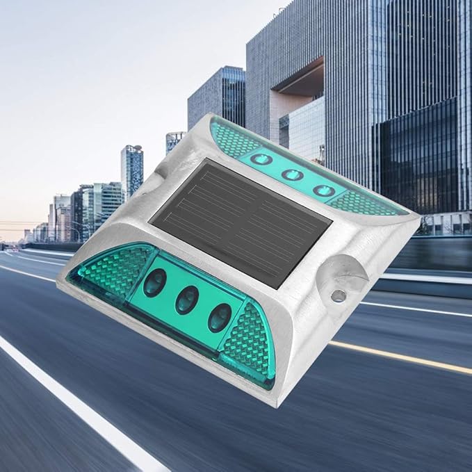 Solar Driveway Dock Lights, LED Road Reflector, Waterproof Outdoor Driveway Road Highway Spike Lamp,Road Ground | Lumora
