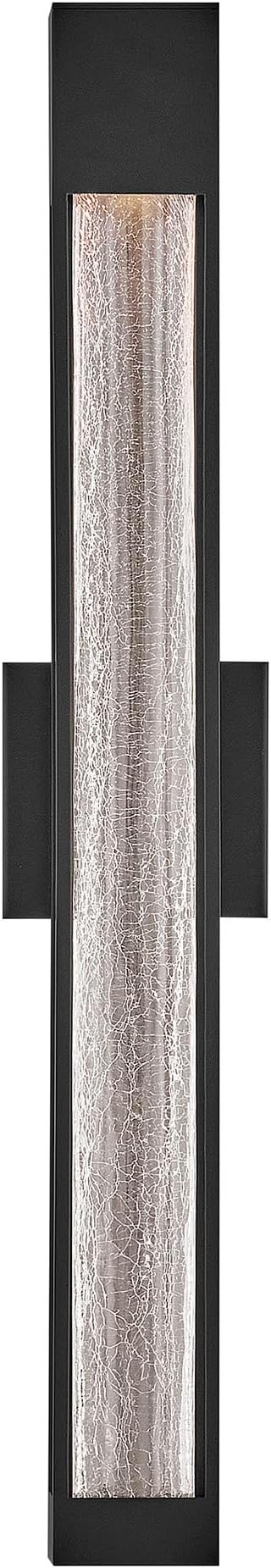 Hinkley Vapor Large Wall Mount Lantern, Black | Lumora