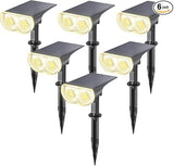 Linkind Solar Lights Outdoor Waterproof IP65, StarRay Dusk-to-Dawn Outdoor Solar Lights, 3 Lighting Modes Solar | Lumora