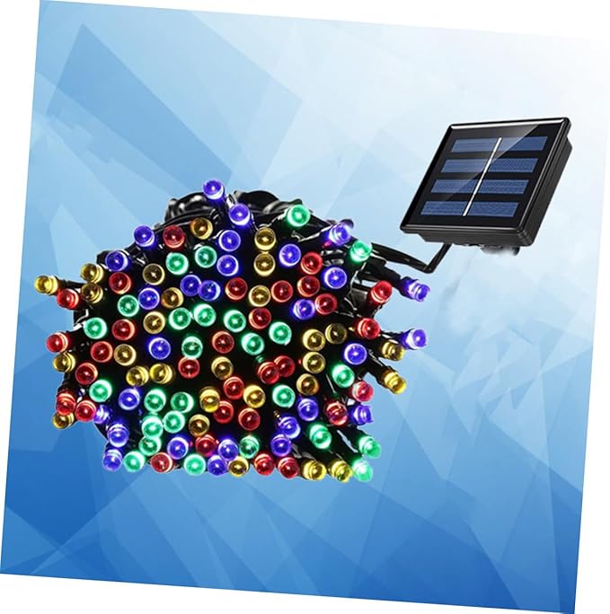 Solar Powered LED String Lights Beads Colors Decorative Outdoor Garden Patio Lawn Lighting for Festive Parties | Lumora