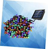 Solar Powered LED String Lights Beads Colors Decorative Outdoor Garden Patio Lawn Lighting for Festive Parties | Lumora