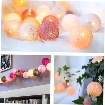 VILLCASE Battery-Powered 1.5m 10-led Decorative Fairy String Lights with Twinkling Hanging Design for Indoor Outdoor Garden Festival and Christmas Party Lighting