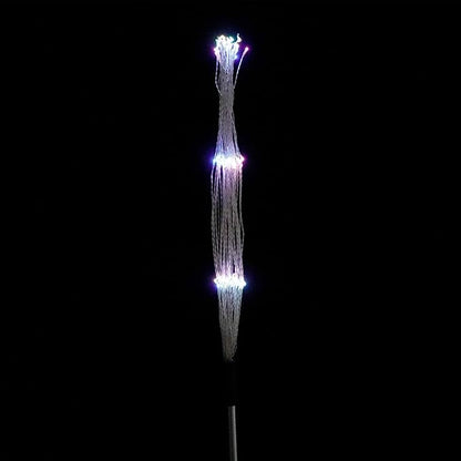 105LED Solar Fireworks Lights 2Pcs IP44 Waterproof Outdoor Lawn Path Garden Lamps - Long - Lasting Polysilicon Solar Panel, Adjustable Copper Wire Design for Patio and Driveway (Colorful Light)