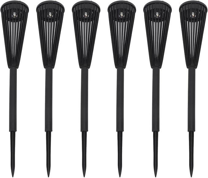 Solar Pathway Light 6 Pcs, Intelligent Sensing, IP65 Waterproof, LED Decorative Landscape Lamp - Automatic Lighting, Weather, Outdoor Garden Use
