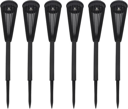 Solar Pathway Light 6 Pcs, Intelligent Sensing, IP65 Waterproof, LED Decorative Landscape Lamp - Automatic Lighting, Weather, Outdoor Garden Use