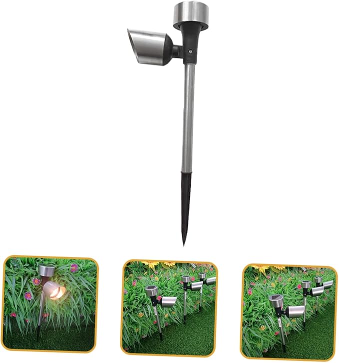 DOITOOL 2pcs Solar Pathway Lights Led Garden Stake Lights for Outdoor Use Energy-Saving Solar Powered Lawn Lighting for Walkways and Gardens