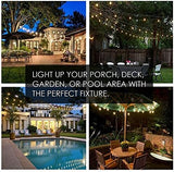 SUNTHIN White Outdoor String Lights, 96FT White Patio Lights with 32 Shatterproof LED Bulbs for Garden, Backyard | Lumora