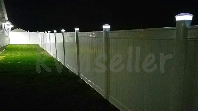 8 Pack Solar Powered Copper Outdoor Garden Deck Patio Fence Pathway Post Light (PL244, Copper - 1 LED) | Lumora