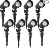 3CCT LED Landscape Lights with Connectors, 12V Low Voltage, 3000K/4000K/5000K Selectable, 3W, 200LM, Outdoor | Lumora