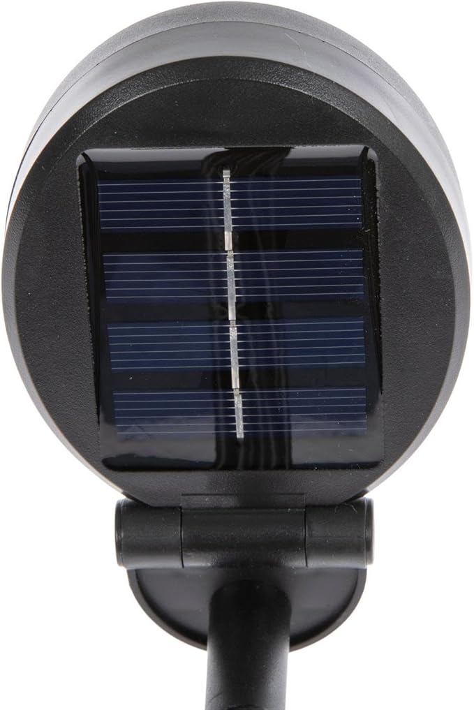 Hobby Lobby Solar Firefly Garden Stake Light, Outdoor Spring Decor, Black Silver White, Plastic Metal, 28.3" H x 4.25" W x 4.25" D