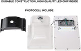 13W LED Wall Pack Light,Dusk to Dawn Led Outdoor Lighting 1600lm 5000K Daylight White, IP65 Rating,Outdoor Security | Lumora