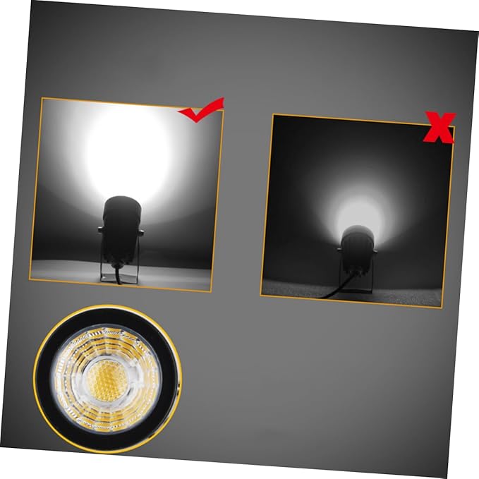 Solar LED Lawn Lights Waterproof Outdoor Ground Plug Light for Garden Decoration 6W Warm White Lighting for Patios and Pathways