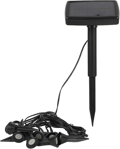 Solar Pathway Lights Landscape Decorative Solar Garden Stake Lights Driveway Patio Yard Deck (White Light)(White Light)