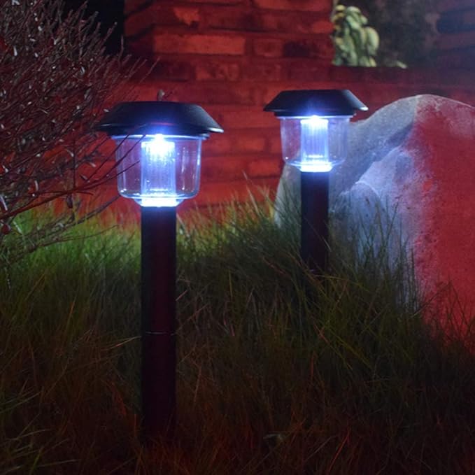 Solar Led Garden Light Solar Pathway Lights Outdoor Super Bright High Lumen Landscape Light Led Solar Powered Lantern Garden Lights for Lawn Patio Yard