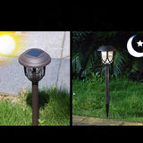 SUPVOX 2pcs Solar Outdoor Stake Lights LED Garden Lawn Lamps Warm Light Decorative Ground Plug for Pathway Patio | Lumora