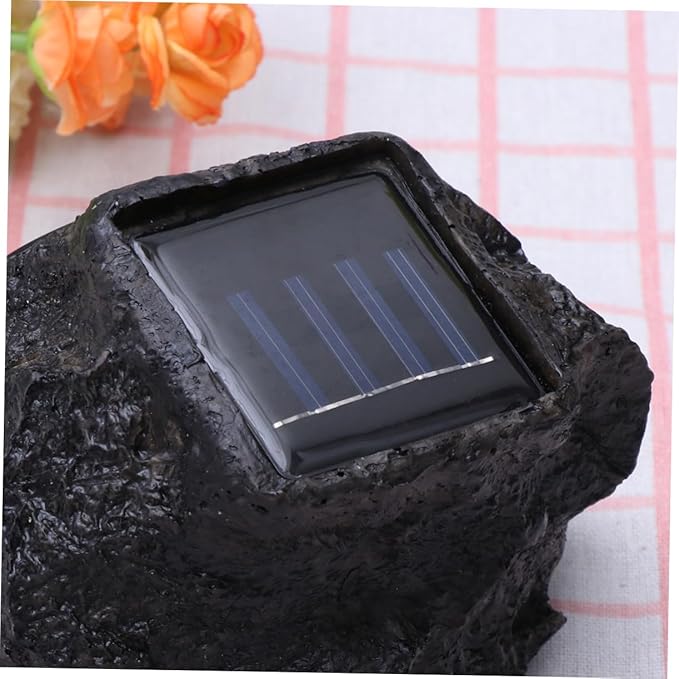 jojofuny 2pcs Solar Pathway Lights Eternity Outdoor Landscape Lights Solar Power Fixture