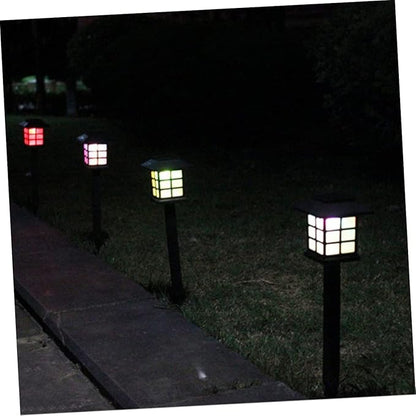 ARTIBETTER Outdoor Solar Pathway Lights Durable Led Landscape Lighting for Lawn Patio Walkway Energy-Saving Easy Installation White Light