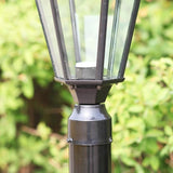 Lights Outdoor Antique Rustproof Aluminum Patio Street Light Industrial Retro Edison E27 Metal Pillar Lamp | Lumora