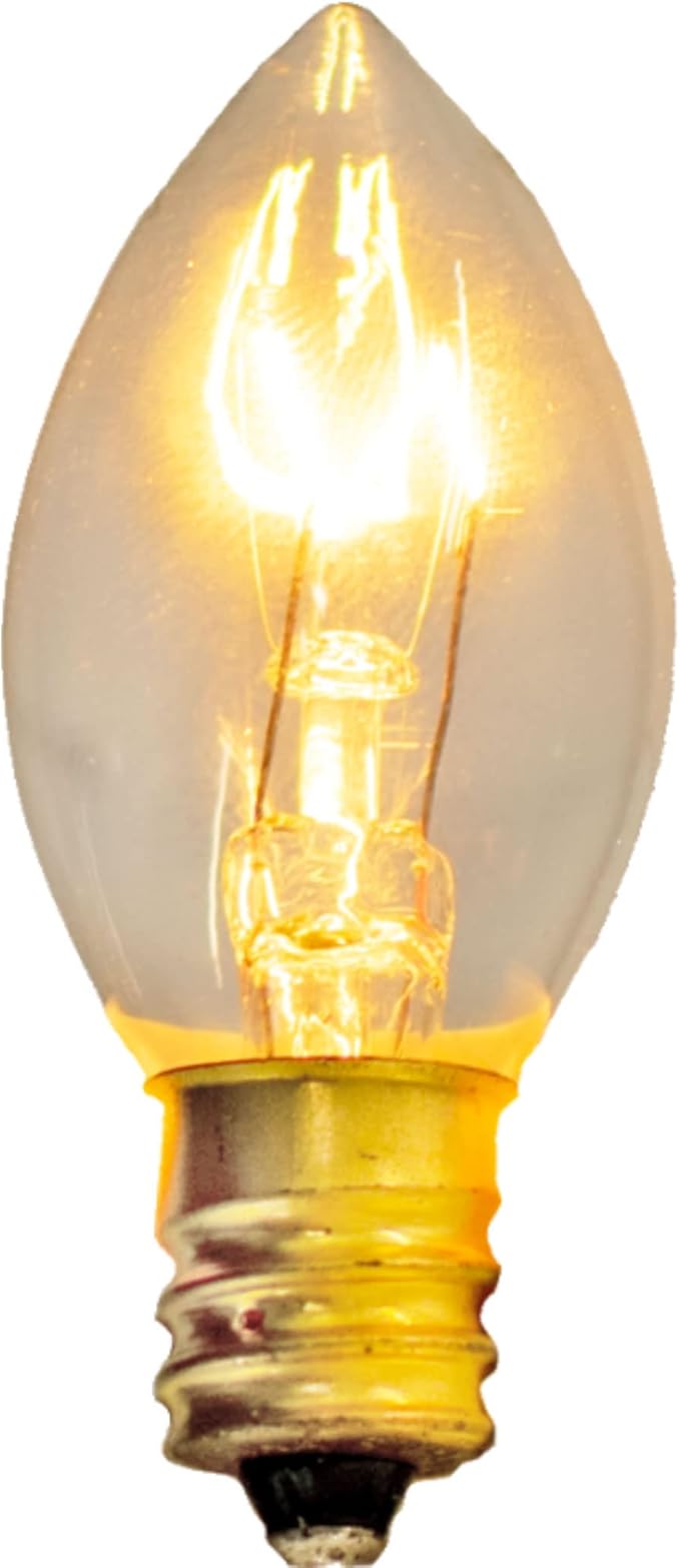EST. LEE DISPLAY L D 1902 Indoor ＆ Outdoor String Light C9 Ceramic Christmas Steady Replacement Bulbs E17 Socket | Lumora