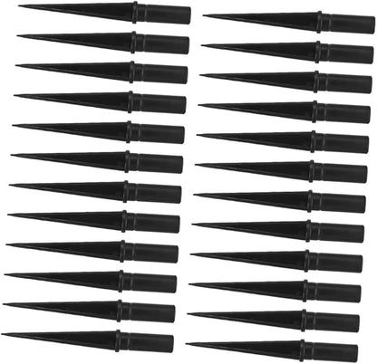 24pcs Led Garden Light Stakes Outdoor Ground Lights for Solar Illumination Easy Install Stakes for Pathways Patios and Yards Versatile Holiday and Year Use
