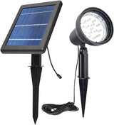 SUNLONG Solar Spotlights Outdoor Waterproof Bright Solar Wall Light Led Security Flood Light Solar Powered for Flag | Lumora