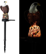 Luwint Solar Garden Statue, Small Bald Eagle Outdoor Solar Stake Light Decor for Garden Lawn Yard Decoration | Lumora