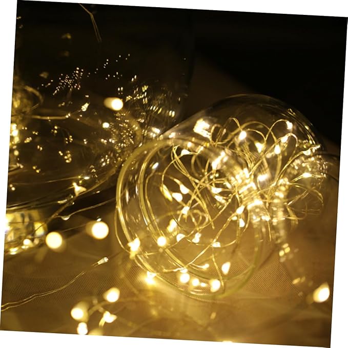 Ciieeo 1Pc USB Rechargeable Star String Lights Remote Control Garden Lights for Home Party Festival and Birthday | Lumora