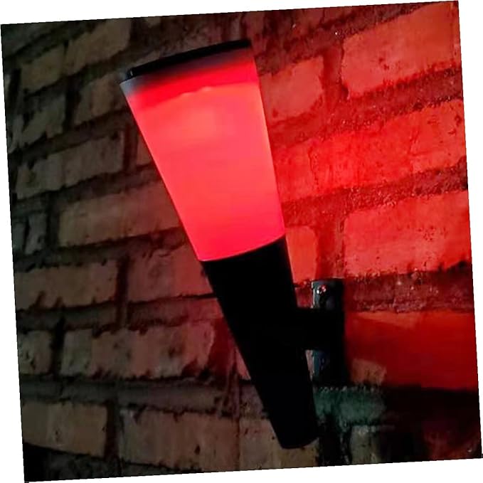 VALICLUD Solar Wall Light for Outdoor Use Energy-Saving LED Garden Lamp with Weatherproof Design Easy Installation Solar Lighting for Patio Street and Garden Decoration