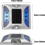 Wokyo Solar Power Road Reflector Waterproof Outdoor Warning Step Lights for Driveway Sidewalk Garden Pathway Yard | Lumora