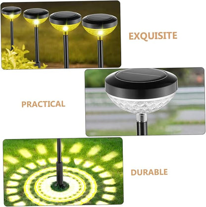 Solar Pathway Lights LED Garden Stake Lights Outdoor Decor Light Solar Powered Lamp for Patio Garden Lighting