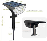 6 Pack Solar Spot Lights Outdoor,Auto On/Off Solar Lights Outdoor Waterproof IP65,2-in-1 Solar Powered Outdoor | Lumora