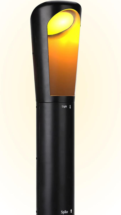Techko SGL-406 Solar Garden/Path Light, Black