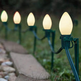GOOTHY 25 Pack C7 White Replacement Bulbs, Ceramic C7 Incandescent Light Bulbs for Christmas Outdoor Patio Indoor | Lumora
