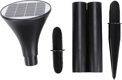 Solar Pathway Light, ABS Material, Auto On Off LED Lighting, 1200mAh Battery for Outdoor Walkways and Gardens (Warm Light)
