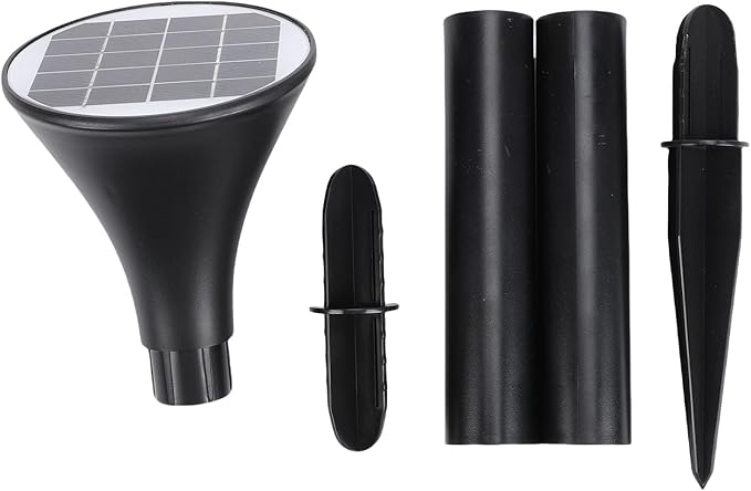 Sorandy Solar Pathway Lights, 1200mAh Solar Lights Outdoor with Polycrystalline Silicon Panel, Auto On Off Outdoor Light for Yard, Garden, Walkway, Driveway & Lawn (Warm Light)