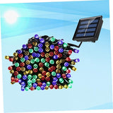 Mipcase Solar Led String Lights Outdoor Garden Decorative Beads Colors for Patio Deck Tent Pergola Bistro Backyard | Lumora