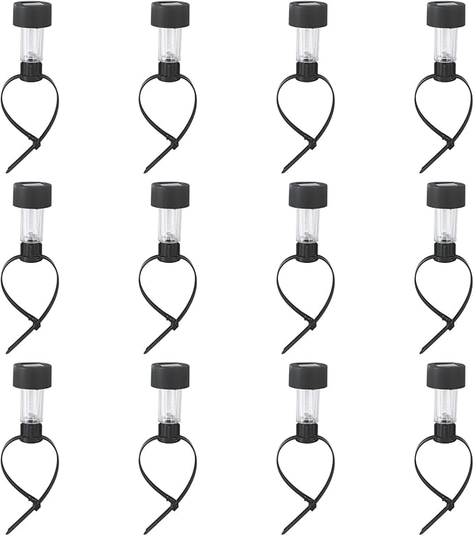 12 Pcs Deck Rail Decorative Lights, Waterproof Atmosphere Lamps, Solar-Powered Patio Lights, Pool Enclosure | Lumora