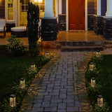 Solar Pathway Lights Outdoor, 6 Pack LED Lamp with Warm Light, Solar Garden Lights Landscape Lighting, Lawn Lamp | Lumora